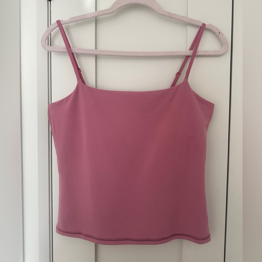 Aritzia Rose Pink Spaghetti Strap Cami
